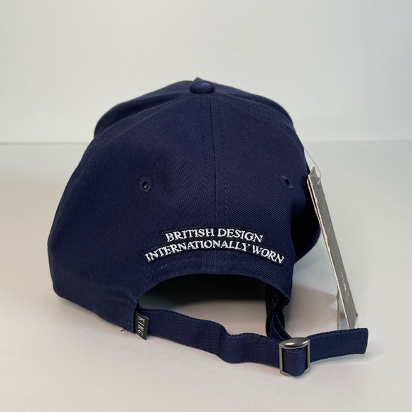 NEW King Hat Blue High Point Strapback Great Britain Union Jack Men - Picture 6 of 10